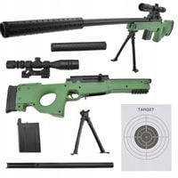 SNAJPERKA KARABIN NA KULKI LASER DWÓJNÓG LASER