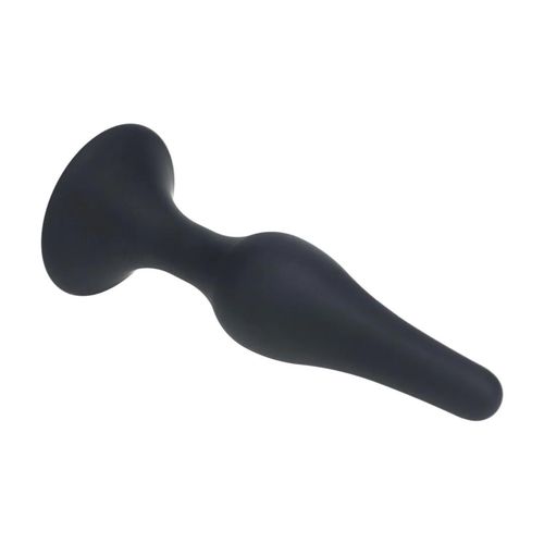 Slim Silicone Anal Plug - Xl - Black na Arena.pl