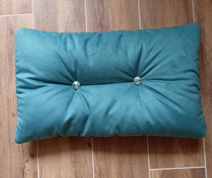 Poduszka dekoracyjna welur/plusz mix kolorów zdjęcie 3