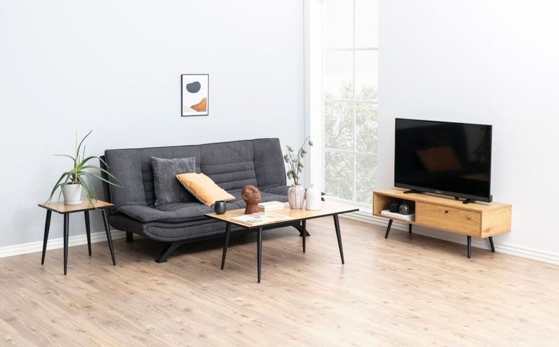 Sofa rozkładana Faith Dark grey zdjęcie 2