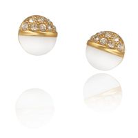 kolczyki z kryształkami z kolekcji wedding dream (p8877au)