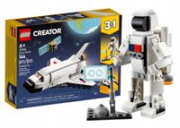 LEGO CREATOR 3W1 31134 PROM KOSMICZNY zestaw klocków 3w1 statek astronauta