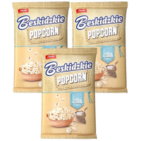 Beskidzkie Popcorn z solą 90 g x 3 sztuk