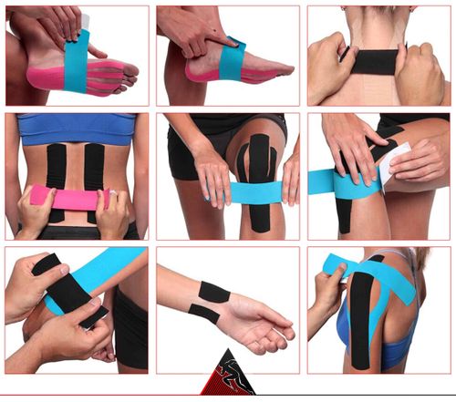 TAŚMA TEJP KINESIOTAPING TAPE TEJPY PLASTRY MOCNY na Arena.pl