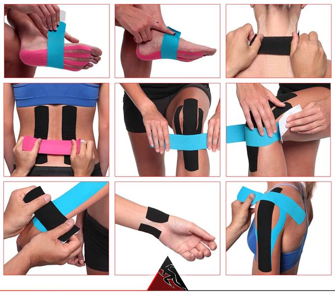 TAŚMA TEJP KINESIOTAPING TAPE TEJPY PLASTRY MOCNY zdjęcie 3