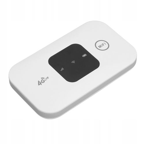 PRZENOŚNY MODEM ROUTER MOBILNY WIFI 4G LTE NA KARTĘ SIM 2100MAH 150MBPS na Arena.pl