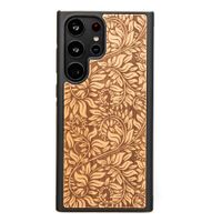 Drewniane Etui Bewood na Samsung Galaxy S23 Ultra LIŚCIE JABŁOŃ