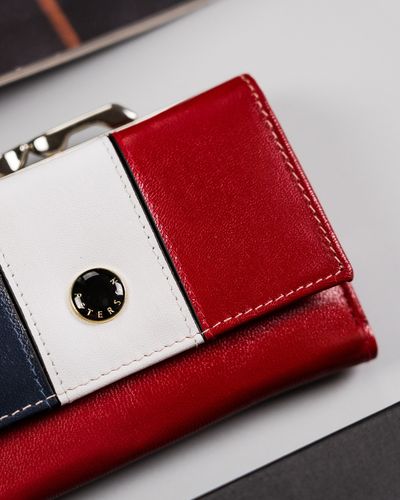 mały, skórzany portfel damski z systemem rfid - peterson na Arena.pl