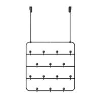 Organizer Estique Multi czarny/ orzech
