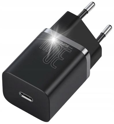 Ladowarka Baseus Super Si quick charger USB-C 30W EU Black na Arena.pl