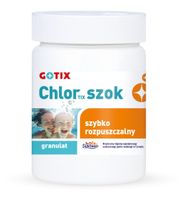 chlor do basenu 65% granulat 400g chlortix szok gotix