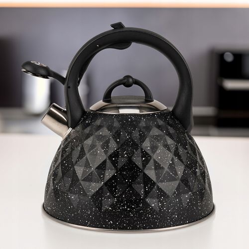 CZAJNIK tradycyjny Z GWIZDKIEM DUZY 3 l INDUKCJA GAZ WZÓR MARMUREK na Arena.pl