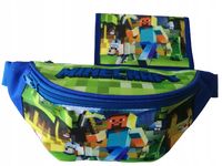 Saszetka Nerka MINECRAFT + PORTFEL Na Prezent