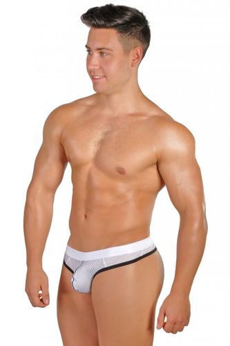 Stringi męskie WJ Air Mesh White L na Arena.pl