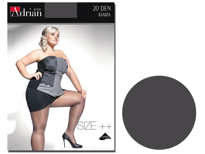 Rajstopy Kiara Adrian 20 den size plus 6 Fumo zdjęcie 1