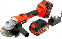 SZLIFIERKA KĄTOWA 125 mm, 20 V, 2x3,0 Ah BEZSZCZOTKOWA NOTIG TOOLS