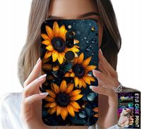 ETUI DO XIAOMI REDMI 8 - SŁONECZNIKI, SŁONECZNIK, KWIECISTE WZORY