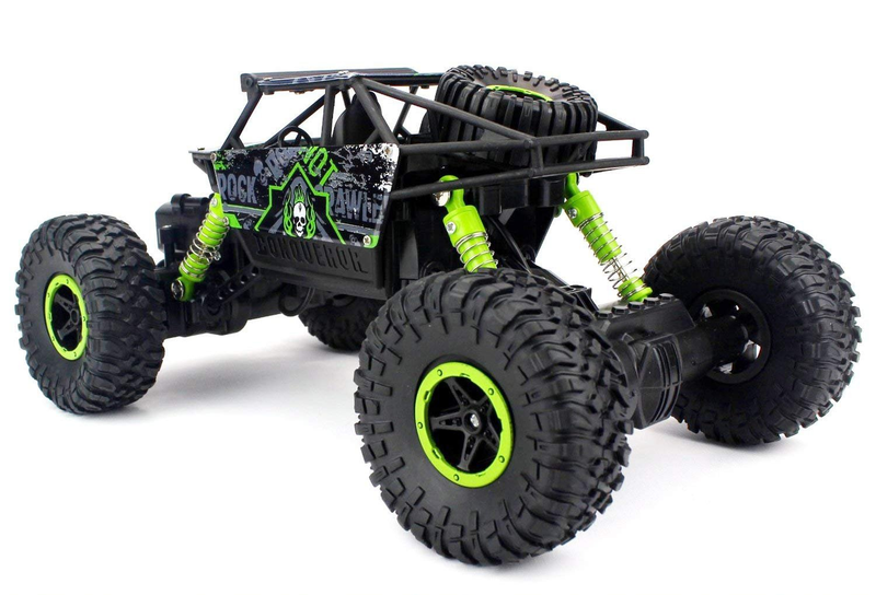 Auto Zdalnie Sterowane 1:18 Zielone zdjęcie 4