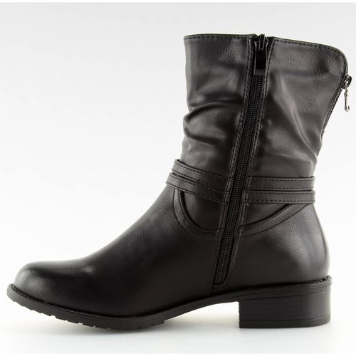 Botki damskie czarne 8232-3 Black r.41 na Arena.pl