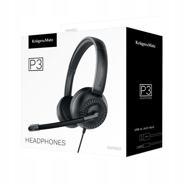 Słuchawki z mikrofonem do komputera KOMPUTEROWE zdjęcie 1