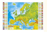 podkład oklejany europa fizyczna 4010