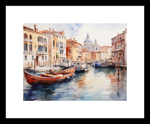 Plakat 20x15cm Wenecka Impresja na Arena.pl