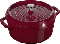 STAUB LA COCOTTE Garnek żeliwny okrągły 3.85 ltr, bordeaux