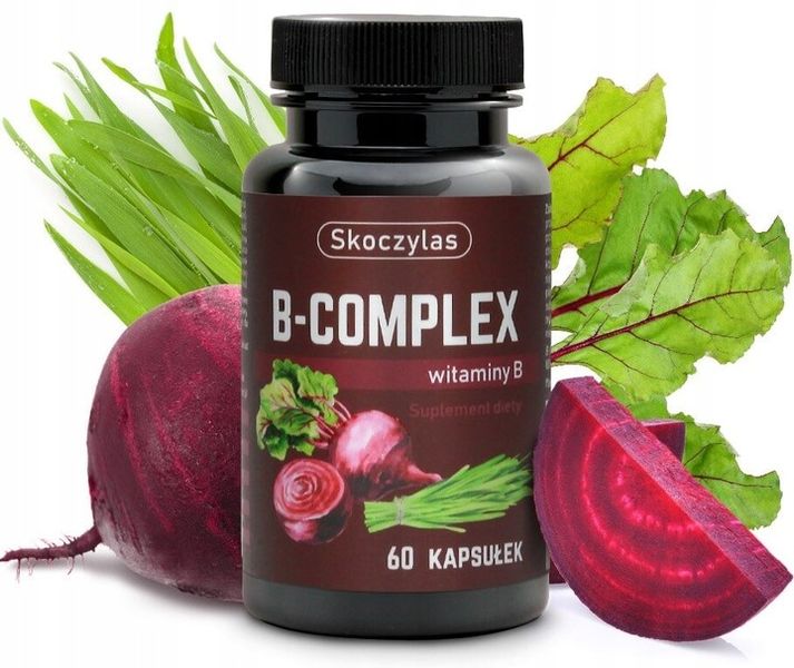 Kompleks witamin SKOCZYLAS B-complex (60 kapsułek) zdjęcie 2