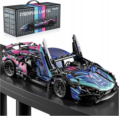 ZESTAW KLOCkÓW KONSTRUKCYJNYCH LAMBoRGHINI CYBERPUNK – 1314 EL na Arena.pl