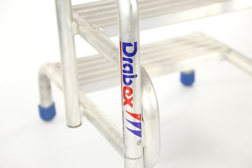 Drabina magazynowa schody podest DRABEX 8043 na Arena.pl