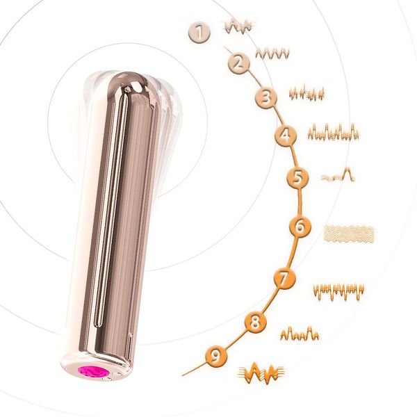 Mały Mini Masażer Stymulator Łechtaczki 9 Tryb 8Cm zdjęcie 2