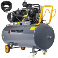 KOMPRESOR OLEJOWY 200L 8 BAR SPRĘŻARKA 230V 650l/min + WĄŻ