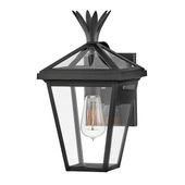 Kinkiet elewacyjny Palma HK-PALMA-S-BK Hinkley IP44 lampion metalowy czarny