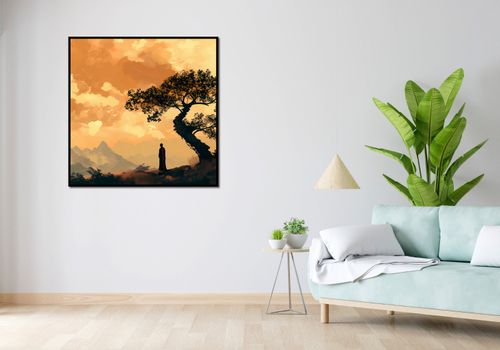 Plakat 100x100cm Zen na Arena.pl