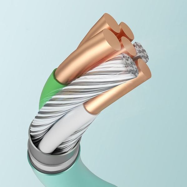 Kabel przewód do iPhone USB - Lightning 2.4A 1.2m biały zdjęcie 8