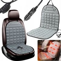 PODGRZEWANA MATA NA FOTEL SIEDZENIE GRZEWCZA UNIWERSALNA 12V DO SAMOCHODU