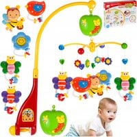 KARUZELKA KARUZELA DO ŁÓŻECZKA Z PSZCZÓŁKAMI I MOTYLKAMI DLA DZIECKA