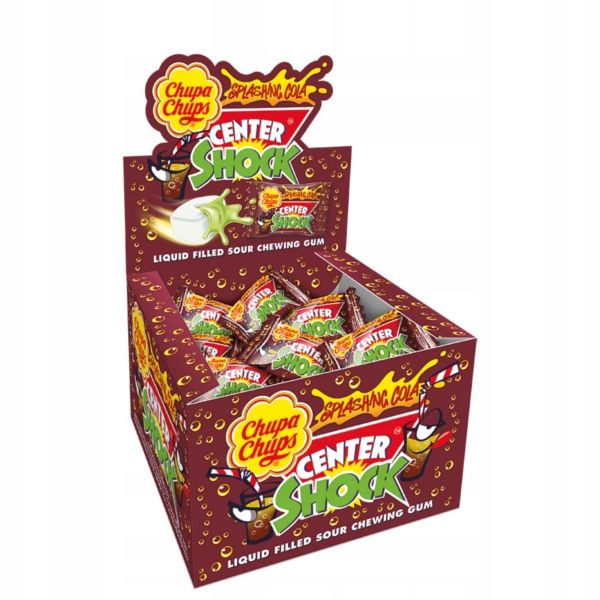 Chupa Chups Guma Center Shock splashing cola 400 gr zdjęcie 1