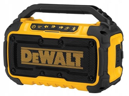 AKUMULATOROWY GŁOŚNIK BUDOWLANY BLUETOOTH DCR011 DEWALT na Arena.pl