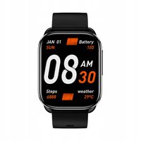 2 x QCY WATCH GS DOTYKOWY ZEGAREK SPORTOWY SMARTWATCH 2.02" WODOODPORNOŚĆ I