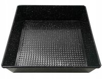 2 x Blacha do pieczenia ciast forma brytfanna 24x24x6