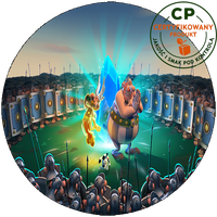 Opłatek waflowy na tort - ASTERIX & OBELIX