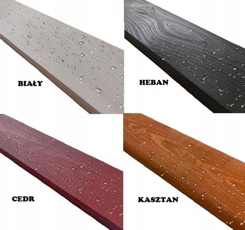 IMPREGNAT farba do drewna 5l Z WOSKAMI, 20 KOLORÓW M&M hydrofobowy na Arena.pl