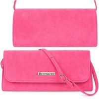 Różowa Damska Torebka Kopertówka wieczorowa Beltimore W65