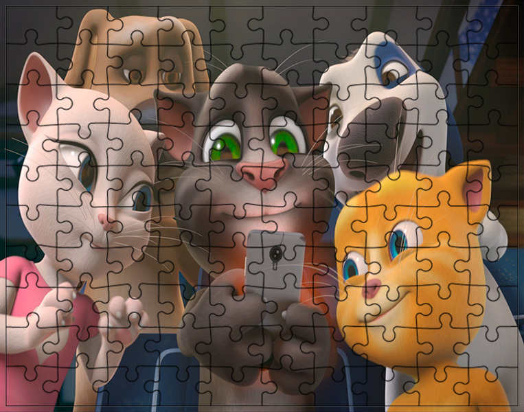 Puzzle Gadający Kot zdjęcie 1