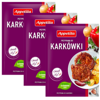 Appetita Przyprawa do karkówki 20 g x 3 sztuki