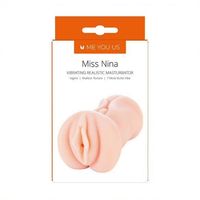 Masturbator- Me You Us Miss Nina Premium Vibrating Realistic Masturbator