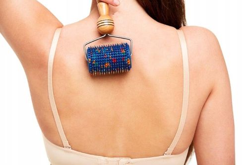 Aplikator LYAPKO WAŁEK do masażu z igłami uniwersalny ZIELONY na Arena.pl