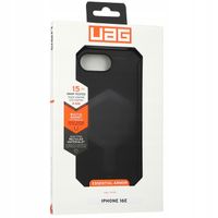 ETUI UAG URBAN ARMOR GEAR ESSENTIAL ARMOR MAGSAFE CZARNE DO IPHONE 16E CASE