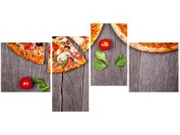 140CM 70 OBRAZ PIZZA ŚCIENNY